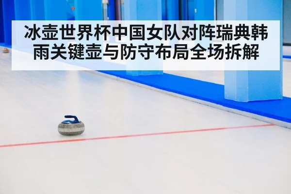 curling stone on ice