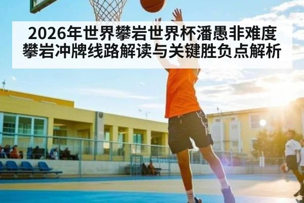 2026年世界攀岩世界杯潘愚非难度攀岩冲牌线路解读与关键胜负点解析
